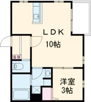 CANVAS KATSURAの間取り画像