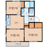 プレゼンテ大和Bの間取り画像