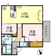 デイジーヒルの間取り画像