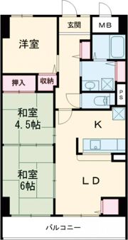 エスパシオ神戸の間取り画像