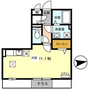 ハナミズキの間取り画像