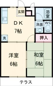 フルーツタウン・林檎の間取り画像