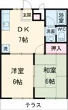 フルーツタウン・林檎の間取り画像