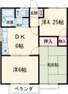 みのおハイムの間取り画像