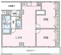 フェリス辰巳台の間取り画像