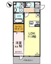 ディールーチェ中百舌鳥の間取り画像
