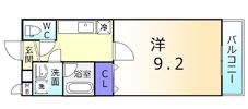 フジパレス初芝ノースの間取り画像