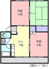 田中ハイツ A棟の間取り画像
