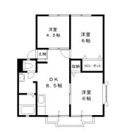 サンシティ88 E棟の間取り画像