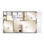 第2トレンツマンションの間取り画像