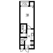 CUBE上小田井B棟の間取り画像