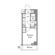 GENOVIA南行徳skygardenの間取り画像