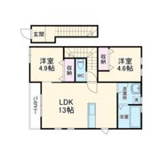 リーブルファイン東五城の間取り画像
