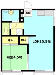 御所ヶ丘アパートの間取り画像