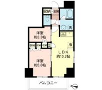 MFPRコート木場公園の間取り画像