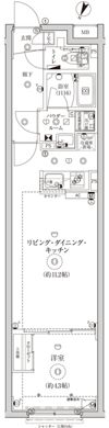 CREATIF池袋の間取り画像