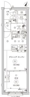 CREATIF池袋の間取り画像