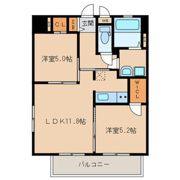 門司ポロニア弐番館の間取り画像
