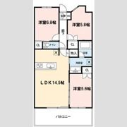 プラウド高岳の間取り画像