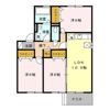 セジュールラシュレ Ⅲの間取り画像