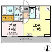 MIRA CIELO富沢の間取り画像