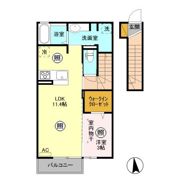 クレインⅠの間取り画像