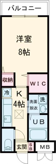 ファーストクラス白新町の間取り画像