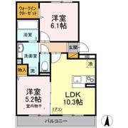 サリジエC棟の間取り画像