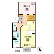 ヴェルデ コリーナ 壱番館の間取り画像