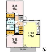 アルシオネ 壱番館の間取り画像