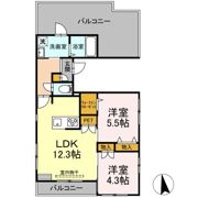 Paul Maisonの間取り画像