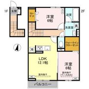 ウェルモート曙町の間取り画像