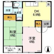 ライムハイツの間取り画像