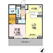セレーナ東静岡の間取り画像