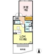ヴェルヴィルIの間取り画像