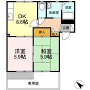 アペックスフォーレス Aの間取り画像
