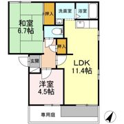 アペックス日進 A棟の間取り画像