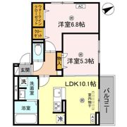 DーROOM 西矢倉の間取り画像