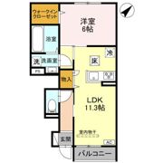 カルムベルフルールの間取り画像