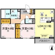 アズールスカイの間取り画像