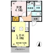 リオンの間取り画像