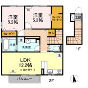 ラフィーネⅡの間取り画像