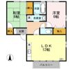 ガーデンビレッジUY A棟の間取り画像