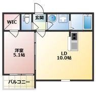 SunMark次郎丸Ⅲの間取り画像