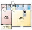 SunMark次郎丸Ⅲの間取り画像