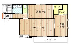グリーンコート上牧の間取り画像