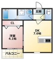 SunMark次郎丸Ⅲの間取り画像