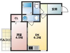 SunMark次郎丸Ⅲの間取り画像