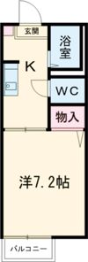 グリーンハイツ清和の間取り画像