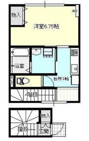 アバンティ元町Aの間取り画像